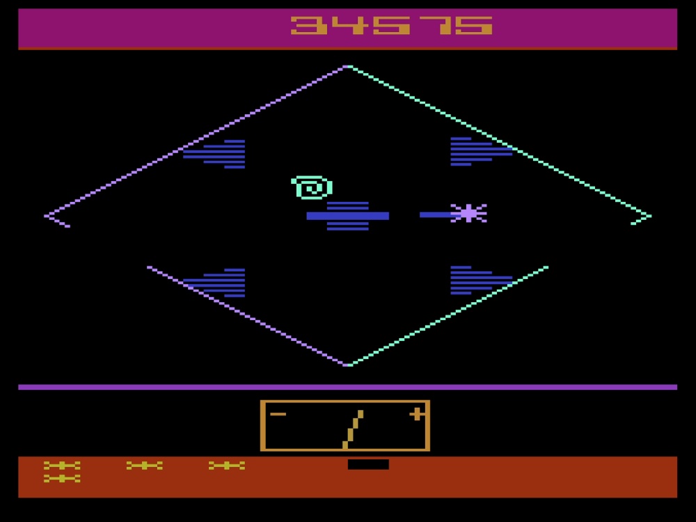 Gameplay of Spacemaster X7 for Atari 2600